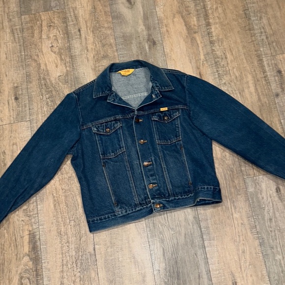 Vintage Rustler Denim Jean Jacket Large Sylvester The Cat Looney Tunes Cartoons - Picture 3 of 8